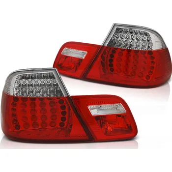 Zadní světlomet LED ZADNÍ SVĚTLA ČERVENÁ BÍLÁ SEQ pro BMW E46 04.99-03.03 COUPE