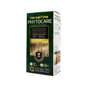 Barva na vlasy HERBAL TIME PHYTOCARE: Vyživující permanentní barva na vlasy BÉŽOVÁ BLOND 9B 130ml K3034