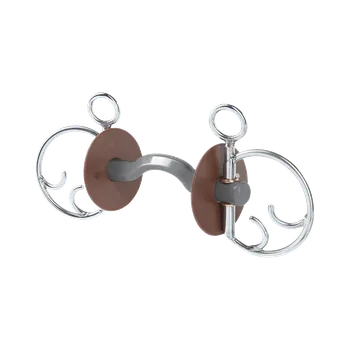 Udidlo pro koně Udidlo Thiedemann nelomené Konnex BERIS, tvrdé, 18 mm, 140 mm