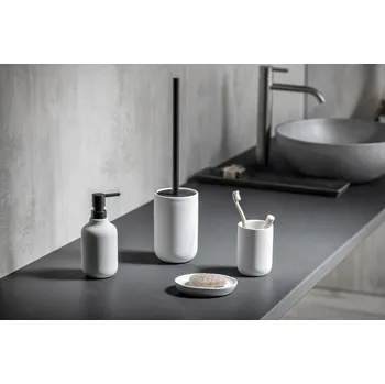 Sada koupelnových doplňků METAFORM CHLOÉ Kompletní sada doplňů, bílá