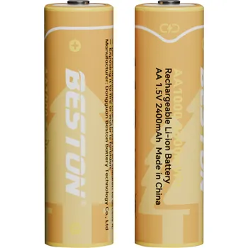 Článková baterie Beston 1.5 V AA Lithium Rechargeable Battery (3600 mWh) 2 ks