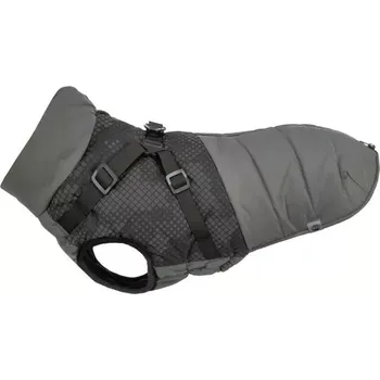 Obleček pro psa TRIXIE Reflexní obleček PONTIS - vesta s postrojem, šedá