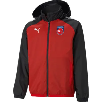 Dámská mikina Bunda s kapucí Puma 1. FC Heidenheim all-weather jacket 5fch657245-001 Velikost M