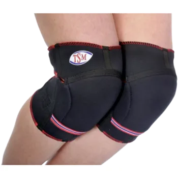 Bandáž na koleno TSM KNIESCHÜTZER KIDS (PAAR) 2251-schwarz Velikost M