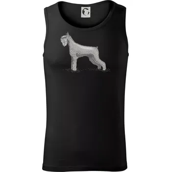 Vintage Schnauzer - Tílko pánské Core - 2XL ( Černá )