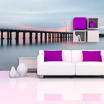 Tapeta Sablio Tapeta Molo s červánky - 125x75 cm