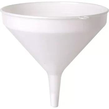 Cedník a síto Moser Plastový trychtýř, bílý, ø: 250/260 mm