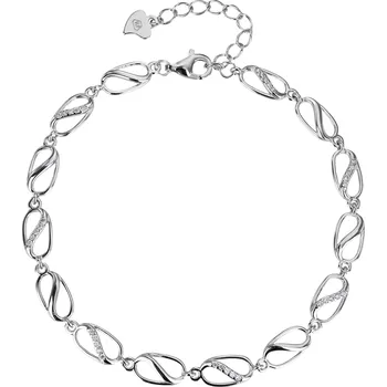 Náramek NUBIS® Dámský stříbrný náramek - NB-1306