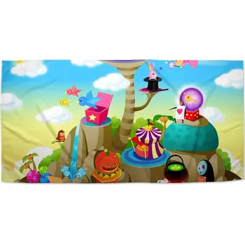 Osuška Sablio Ručník Pohádkový svět - 50x100 cm