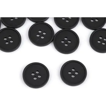 Knoflík Knoflík velikost 24", 28", 32", 36", barva 3 (32") černá