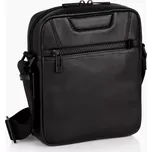 PORSCHE DESIGN Roadster Leather Shoulder Bag XS Taška přes rameno kožená na drobnosti černá (Malá taška přes rameno vyrobená z měkké telecí kůže s nastavitelným ramenním popruhem.)