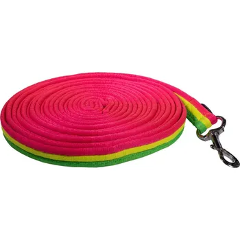 HKM Lonž Rainbow HKM, 8 m, pink/green/yellow