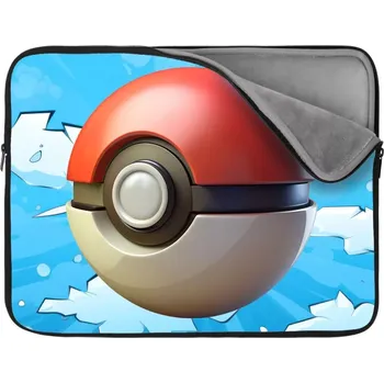 pouzdro na notebook Sablio Obal na notebook Pokemon ball Obloha - 17"