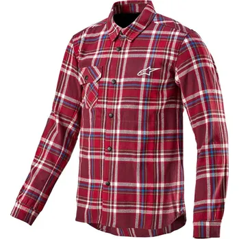 Pánská košile Technická košile - ALPINESTARS Whistler Wind Block - Maroon L