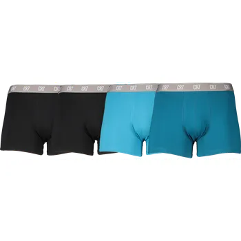 Dámské spodní prádlo Boxerky CR7 Basic Trunk Boxershort 4er Pack Mehrfarbig 8104-4900-2487 Velikost S