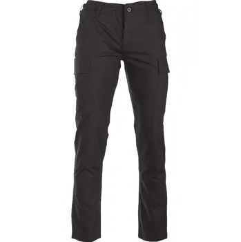 Pánské kalhoty Kalhoty US BDU SLIM FIT polní rip-stop ČERNÉ vel. L (Kalhoty US BDU SLIM FIT polní rip-stop ČERNÉ vel. L)