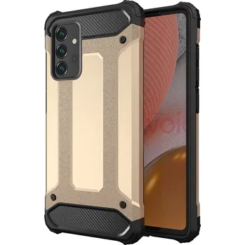 Pouzdro na mobilní telefon Hurtel Hybridní Armor Kryt pro Samsung Galaxy A26 - Zlatý