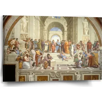 Obraz Sablio Obraz Athénská škola - Raffael Santi - 60x40 cm