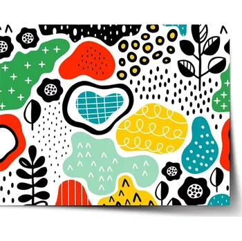 Plakát Sablio Plakát Dětské malování - 120x80 cm