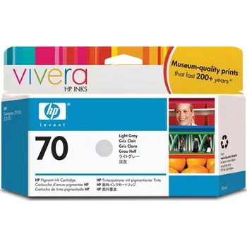 HP C9451A No. 70 Light Grey Ink Cart pro DJ Z2100, 130ml C9451A