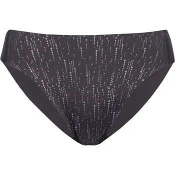 Kalhotky Dámské kalhotky SLOGGI ZERO FEEL 2.0 FESTIVE HIGH LEG XL Černá, Stříbrná