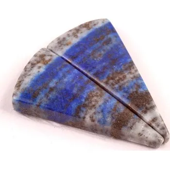 Přírodní kámen Kabošony páry Lapis Lazuli č.P762 (30x15x5mm)