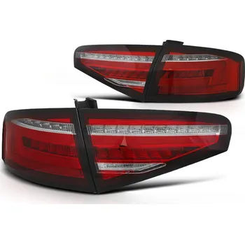 Zadní světlomet LED PÁS ZADNÍ SVĚTLA ČERVENÁ SEQ pro AUDI A4 B8 12-15 SEDAN OEM LED