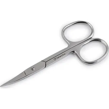 Nůžky na nehty nerezové rovné - 4 nikl zahnutá