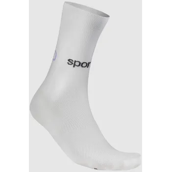 SPORTFUL Cyklistické ponožky klasické - RIDE DOLOMITES - bílá/modrá