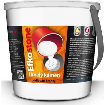 Efkoart Efkostone umělý kámen bílý, 2 kg