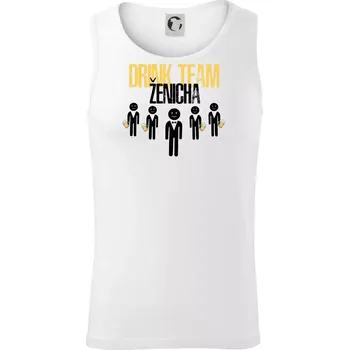 Drink team ženicha - Tílko pánské Core - S ( Bílá )
