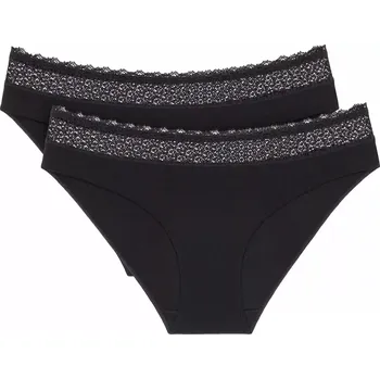 Dámské oblečení Dámské kalhotky Feel of Modal Tai 2P - BLACK - černé 0004 - TRIUMPH BLACK S