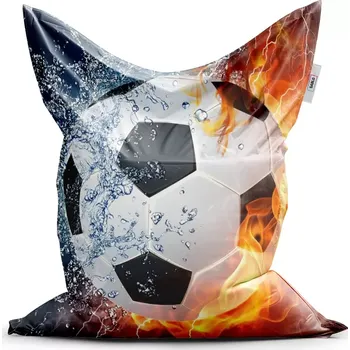 Sedací pytel Sablio Sedací vak Classic Fotbalový míč - 200x140 cm
