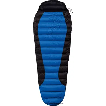 Spacák Warmpeace Viking 300 – letní péřový spacák 600 cuin, modrý - 180 levý