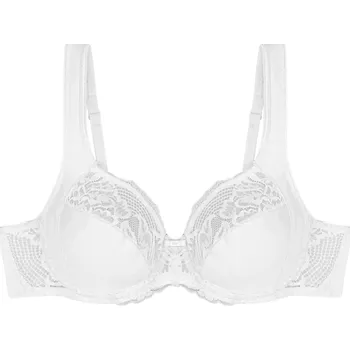 Podprsenka Dámská podprsenka Modern Lace+Cotton W02 - WHITE - bílá 0003 - TRIUMPH WHITE 85E