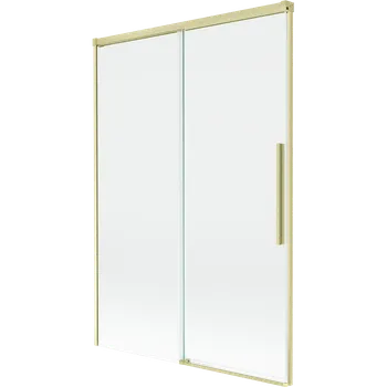 Vanová zástěna Mexen Rox vanová zástěna 2-dílná posuvná 120 x 150 cm, transparentní, zlatá matná - 8C9-120-001-55-00 Vanové zástěny