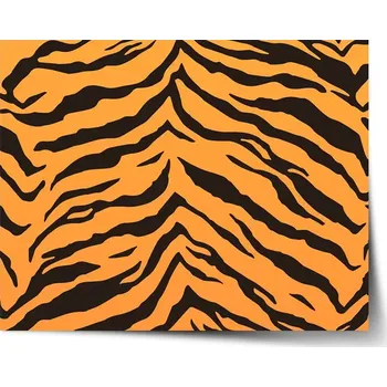 Plakát Sablio Plakát Tygří vzor - 60x40 cm