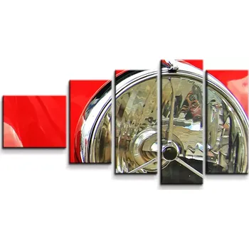 Obraz Sablio Obraz - 5-dílný Veterán 4 - 100x60 cm