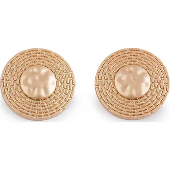 Knoflík Kovový knoflík designový velikost 30", 38", malé, 2 (38") zlatá stř.