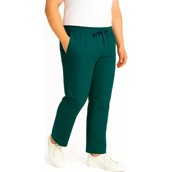 Zdravotnický oděv Lékařské chirurgické kalhoty 100% bavlna unisex zelené (XXL)