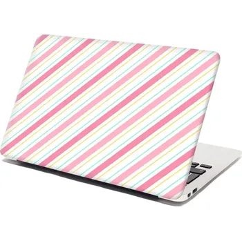 samolepka Sablio Samolepka na notebook Čtyřbarevné pruhy - 29x20 cm