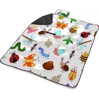 deka Sablio Plážová deka Hmyz: 200x140 cm