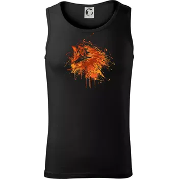 Liška kaňka - Tílko pánské Core - XL ( Černá )