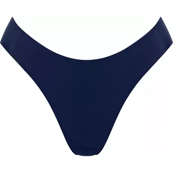 Kalhotky Dámská tanga ZERO Feel 2.0 High leg - BLUE - tm. modré 2114 - SLOGGI BLUE XL