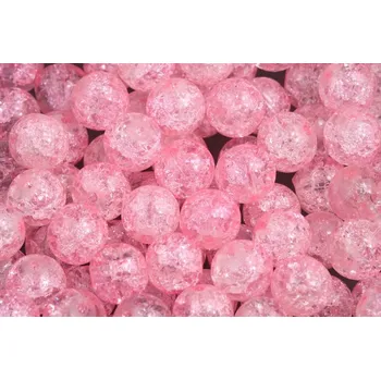 Dětské navlékací korálky Praskané kuličky č.4 - 8mm