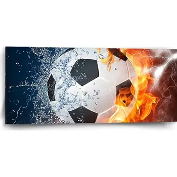 Obraz Sablio Obraz Fotbalový míč - 110x50 cm
