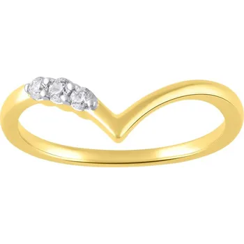 Prsten Zlatý prsten s diamanty Jenni