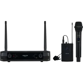 Mikrofon Fonestar SONAIR-2MP - Sada ručního a klopového mikrofonu s pevnou frekvencí v UHF pásmu