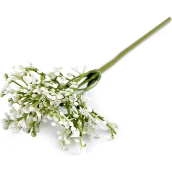 umělá květina Umělý nevěstin závoj, barva bílá