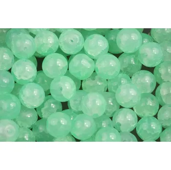 Dětské navlékací korálky Praskané kuličky č.17 - 8mm